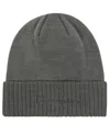 Champion Men's Script Cuff Beanie In Gray