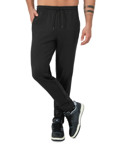 Champion Men's Slim-fit Piped Tricot Track Pants In Black