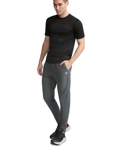 Champion Men's Slim-fit Woven Sport Pants In Black