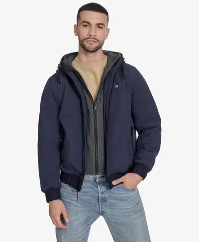 CHAMPION MEN'S SOFTSHELL BOMBER JACKET