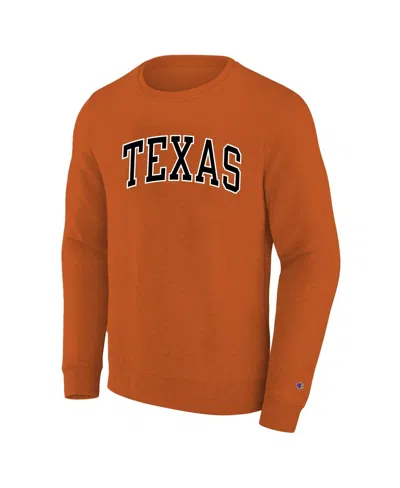 Champion Men's Texas Orange Texas Longhorns Arch Applique Big Tall Sweatshirt