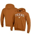 Champion Men's Texas Orange Texas Longhorns Arch Over Logo Pullover Hoodie