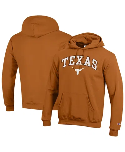 Champion Men's Texas Orange Texas Longhorns Arch Over Logo Pullover Hoodie