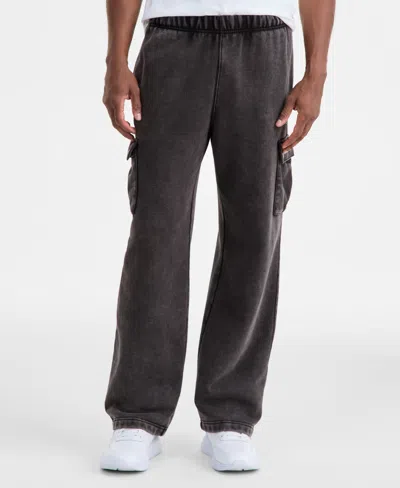 Champion Men's Time Capsule Regular-fit Cargo Pants In Black