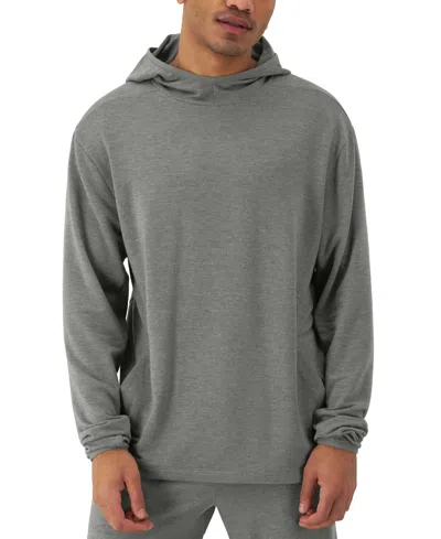 Champion Men's Weekender Hoodie In Cool Slate Gray Heather