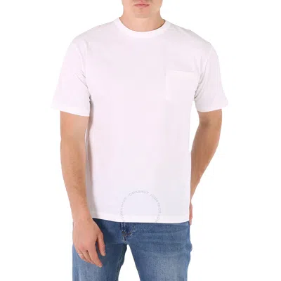 Champion Men's White Cotton Pocket T-shirt