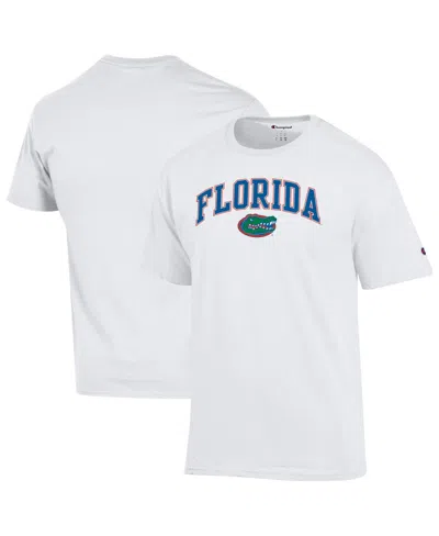 Champion Men's White Florida Gators Arched Logo T-shirt