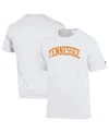 Champion Men's White Tennessee Volunteers Basic Arch T-shirt In White
