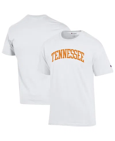 Champion Men's White Tennessee Volunteers Basic Arch T-shirt