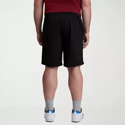 Champion Mens 10" Big And Tall Workout Shorts In Black