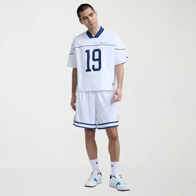 Champion Mens 10" Workout Shorts In White