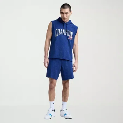 Champion Mens 7" Workout Shorts In Blue