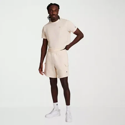 Champion Mens 8" Workout Shorts In White