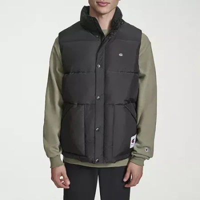 Champion Mens Midweight Puffer Vest In Black