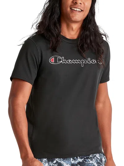 Champion Mens Perforated Fitness Shirts & Tops In Black