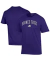 Champion Men's Purple Tcu Horned Frogs Arch Over Logo T-shirt In Purple