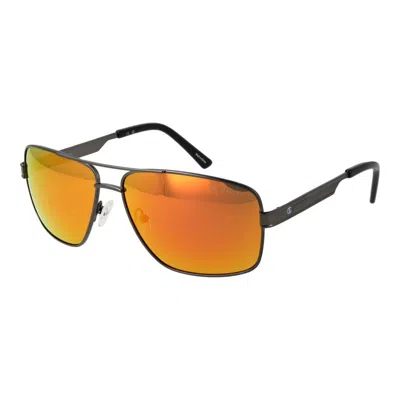 Champion Black Metal Sunglasses In Orange