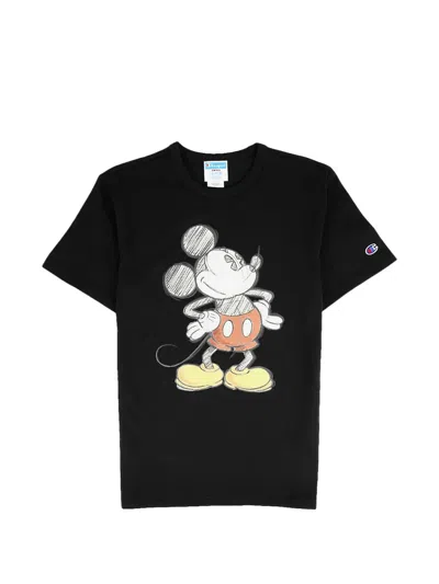 Champion Mickey & Friends Heritage T-shirt In Black