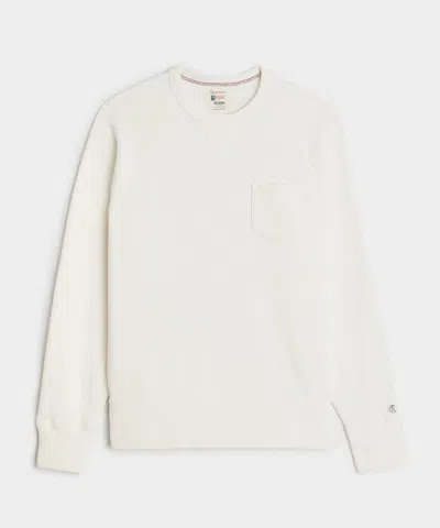 Champion Midweight Pocket Sweatshirt In White