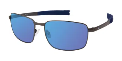 Champion Mile Polarized C02 Occhiali Da Sole Gunmetal Per Uomo In Gray