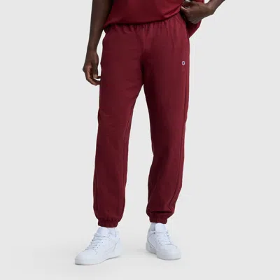 Champion Modern Retro Washed Pant, C Logo In Red