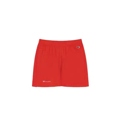 Champion Multicolor Polyester Bermuda Shorts In Red