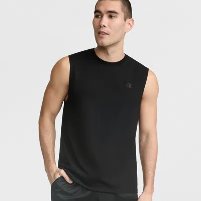 Champion Muscle Tank, C Logo In Black