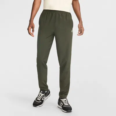 Champion Mvp Pants, Moisture Wicking, C Logo In Green