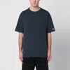 Champion Logo Patch Crewneck T-shirt In Blue