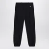 Champion Cotton Jogging Trousers Elastic Waistband In Black