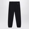 Champion Cotton Jogging Trousers Elastic Waistband In Black