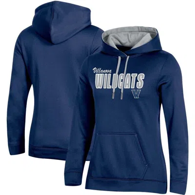 Champion Navy Villanova Wildcats Team Pullover Hoodie In Blue