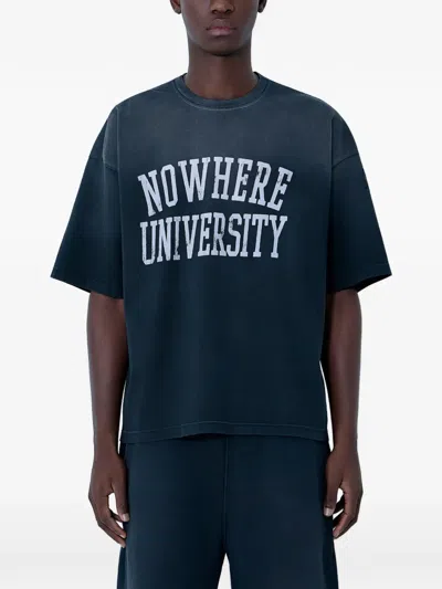 Champion No Where University T-shirt In Blue