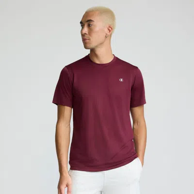 Champion Novelty Sport Tee In Burgundy