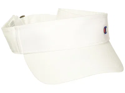 Champion Our Father Visor Traditional Hats White: One Size