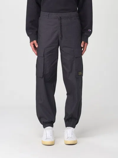 Champion Pants  Men Color Blue In Black