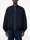 Champion Nowhere University Bomber Jacket In Blue