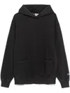 Champion Patch-pockets Hoodie In Black