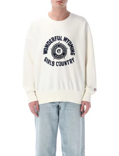 Champion Pinnacle Archive Ghost Ranch Sweatshirt In Pplk