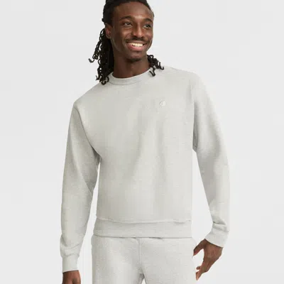 Champion Powerblend Crewneck Sweatshirt, C Logo In Black