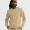 Champion Powerblend Crewneck Sweatshirt, C Logo In Neutral