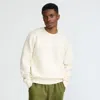 Champion Powerblend Crewneck Sweatshirt, C Logo In White