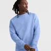 Champion Powerblend Fleece Crewneck Sweatshirt In Blue