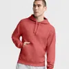 Champion Powerblend Hoodie, Tonal Script Logo In Pink