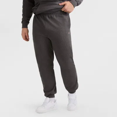 Champion Powerblend Joggers, C Logo - Big & Tall In Gray