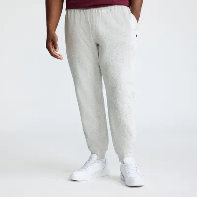 Champion Powerblend Joggers, C Logo - Big & Tall In Neutral