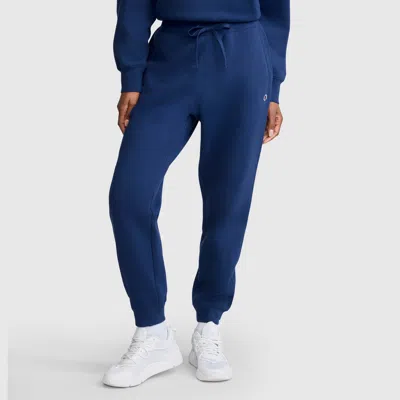 Champion Powerblend Joggers, C Logo In Blue Depths