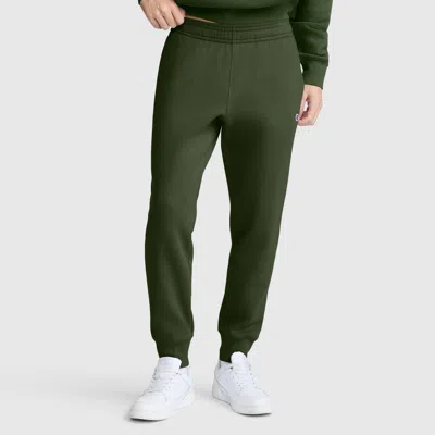 Champion Powerblend Joggers, C Logo In Chive