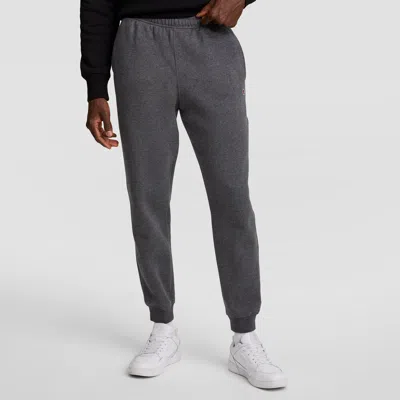Champion Powerblend Joggers, C Logo In Gray