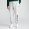 Champion Powerblend Joggers, Script Logo In White